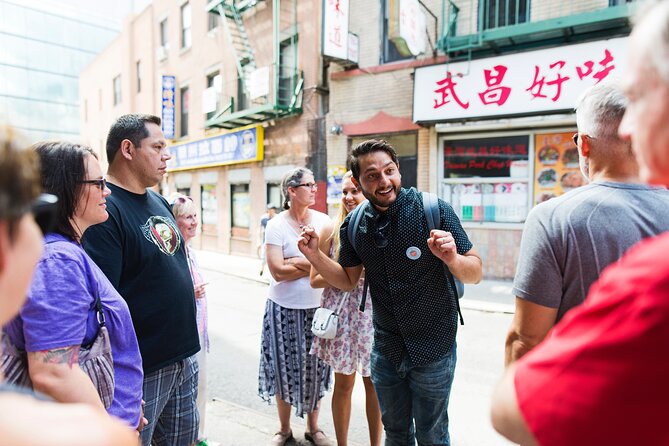 #1 Rated NYC Chinatown Food and History Walking Tour with FNYT - Chatham Square explains how Chinatown grew