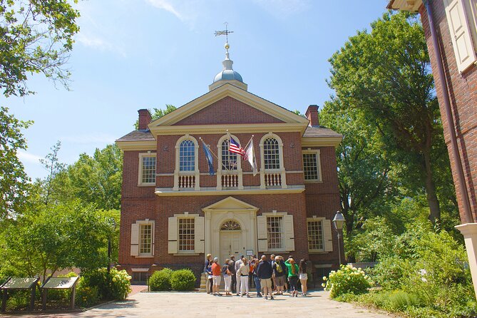 2.5 Hour Philadelphia History Tour with Washington War Tent Show - Betsy Ross, Benjamin Franklin, and the President’s House