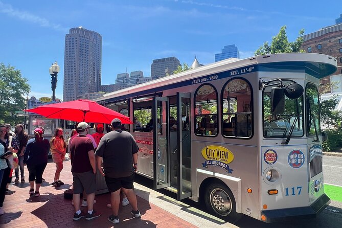 80-Minutes NON-STOP Trolley of Historic Boston and Freedom Trail - What you see along the Freedom Trail