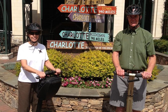 90 Minute Historic Uptown Neighborhood Segway Tour of Charlotte - The Green ends the standard 90-minute route