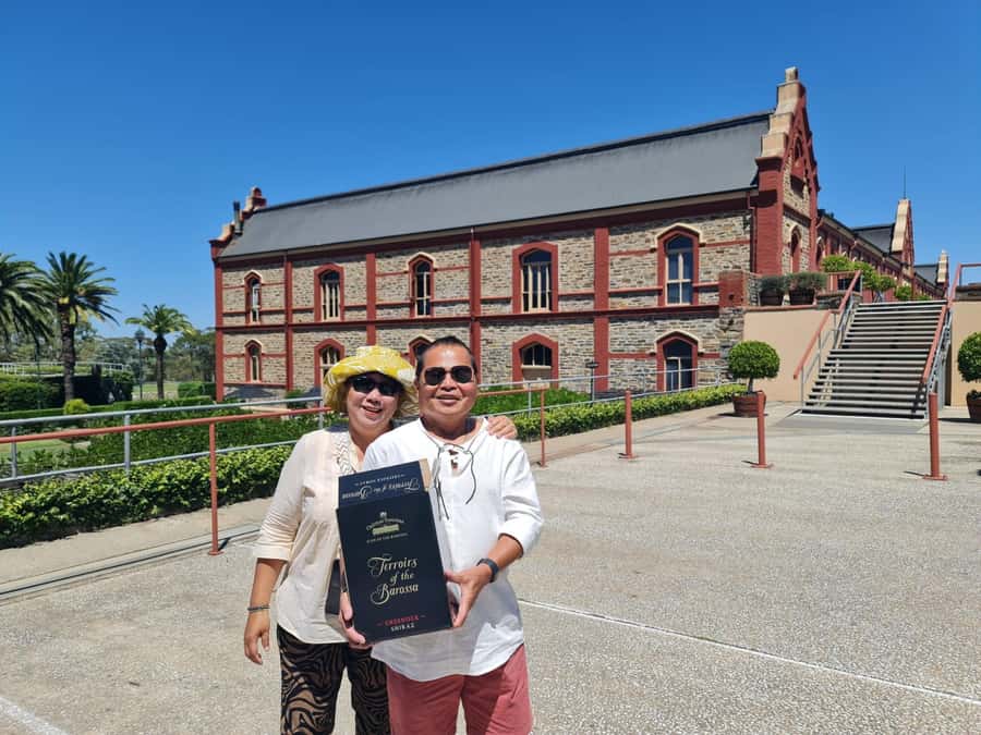 A Barossa Valley pickup: Wine and Heritage Tour, Local Guide - The first winery: starting with the right pace