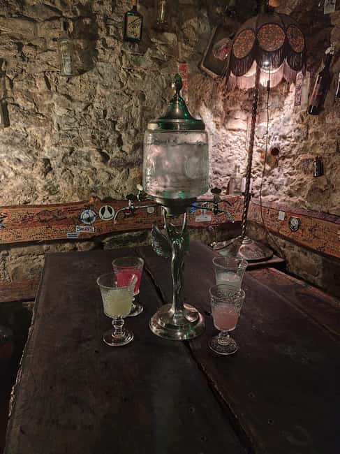 Absinthe Tasting Prague: Historic Cellar Experience - From the Green Fairy myth to modern production