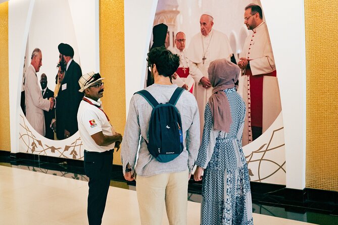 Abu Dhabi Sightseeing Tour: Sheikh Zayed Mosque, Heritage Village & Dates Market - Sheikh Zayed Grand Mosque: allow time for the details