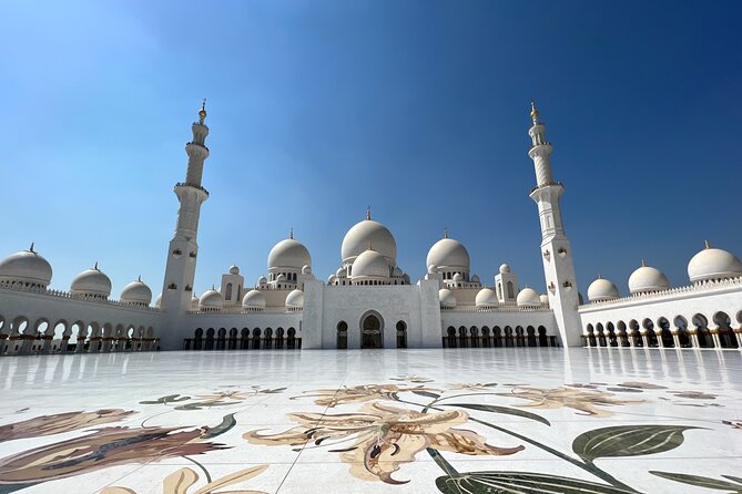Abu Dhabi Tour Grand Mosque Emirates Palace Heritage Village - Royal Abu Dhabi from Al Bateen to Etihad Towers
