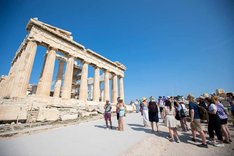Acropolis, Parthenon & Athens Old City Heritage Walking Tour - The Theatre of Dionysus starts the story