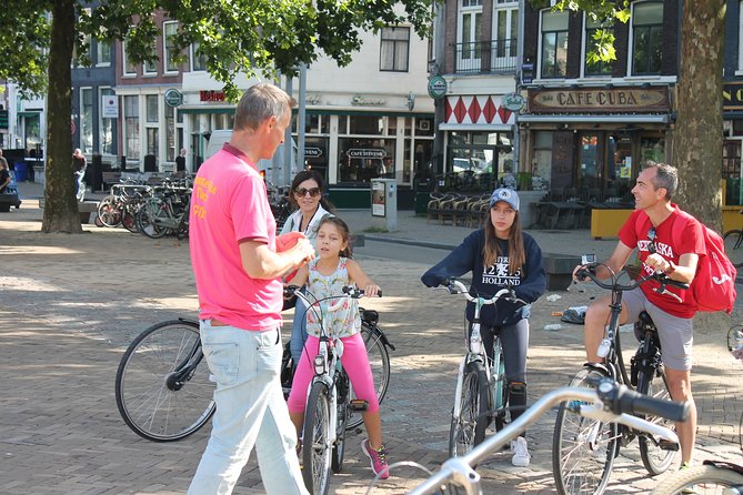 Amsterdam 3 hrs Bike Tour – live guide En/Fr/De/Nl/Sp - Westerkerk and the Anne Frank House