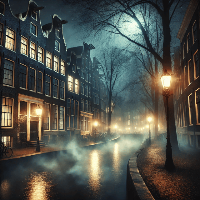 Amsterdam: Ghastly Grachten: ghost stories&dark history tour - Huis met de Hoofden and the first taste of the macabre