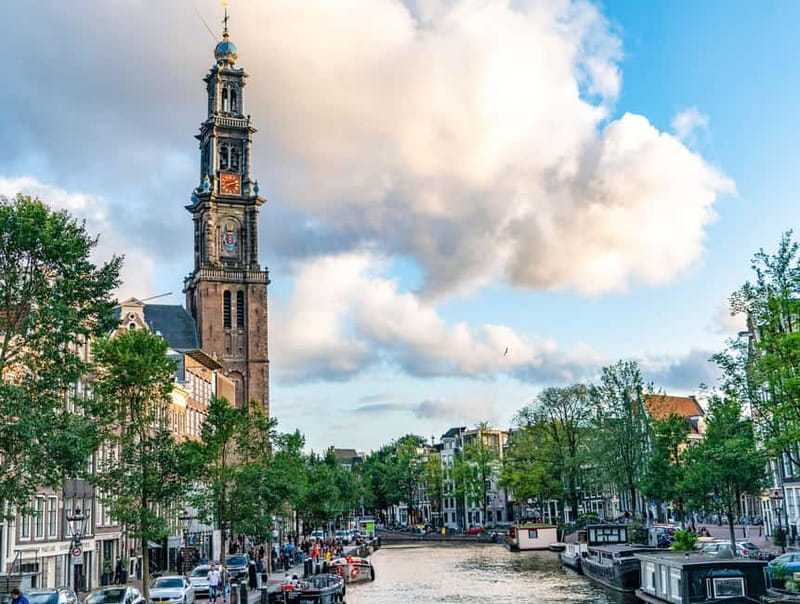 Amsterdam: Historic City Centre Canal Cruise - Noorderkerk and the old Jordaan