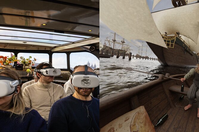 Amsterdam: Luxury Canal Cruise with Historic VR Experience - Key points to know before you go