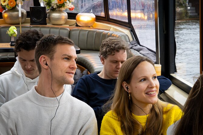 Amsterdam: Luxury Canal Cruise with Historic VR Experience - The first part: modern Amsterdam from the water
