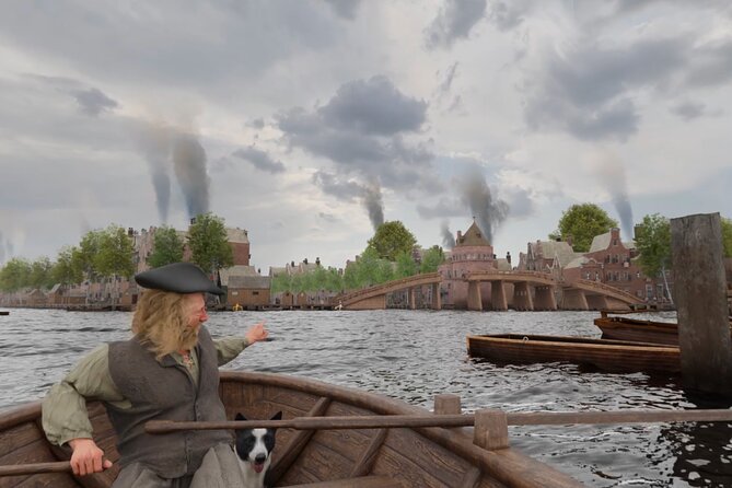 Amsterdam: Luxury Canal Cruise with Historic VR Experience - How the headset affects the experience