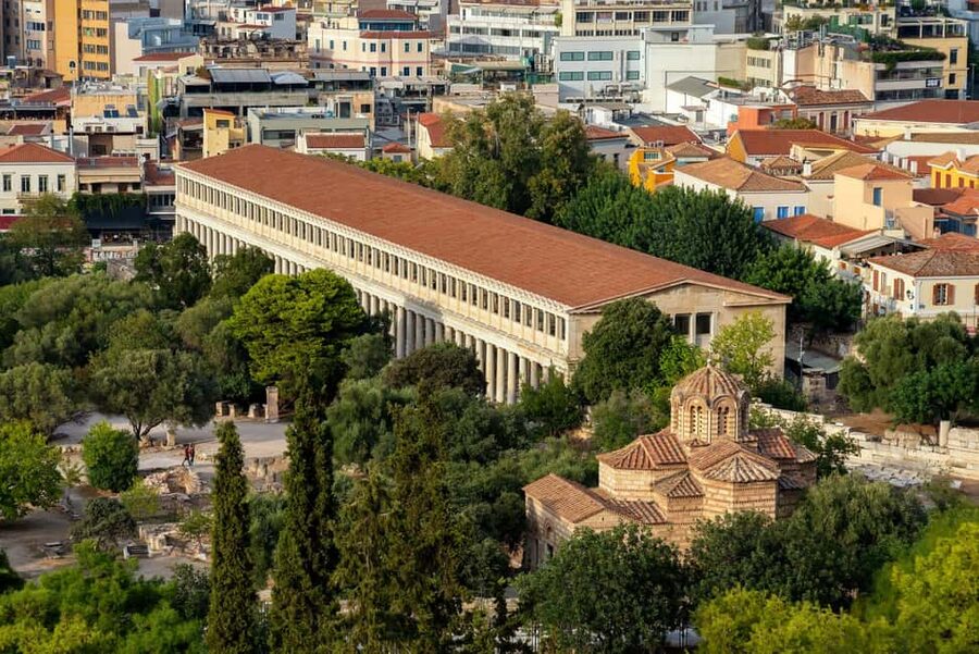 Ancient Agora Self-Guided Tour with 3D & Audio (No Ticket) - Moving through temples, stoas, and public life