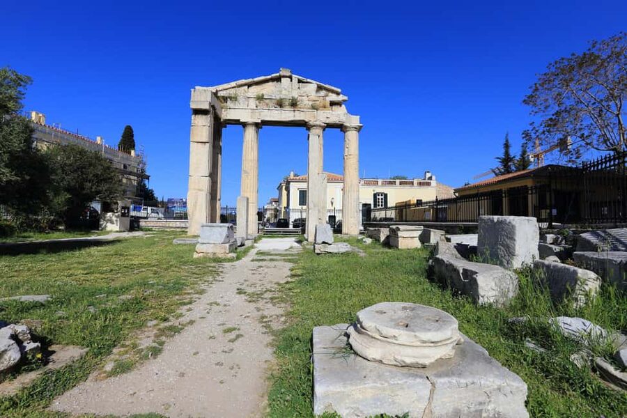 Ancient Agora Self-Guided Tour with 3D & Audio (No Ticket) - The $8 price and the extra ticket cost