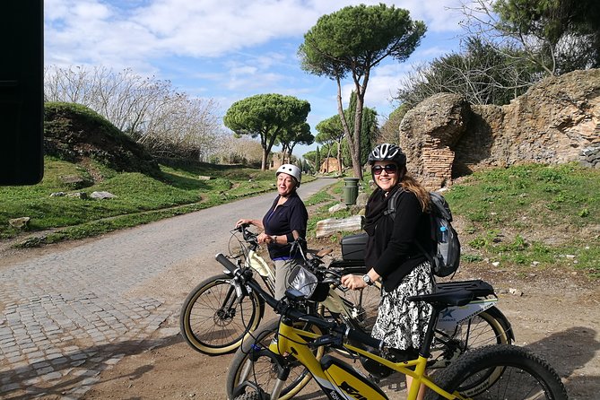 Ancient Appian Way PRIVATE Bike Tour - The Nymphaeum of Egeria and its Roman legend