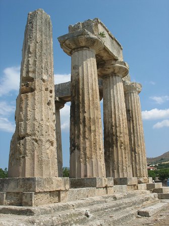 Ancient Corinth, Sanctuary of Hera, Blue Lake & Canal from Athens - A village pause in Archaia Korinthos