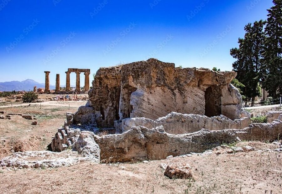 Ancient Corinth Self-Guided Tour with 3D & Audio (No Ticket) - Panoramas, streets, and routes through time