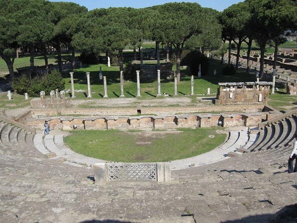 Ancient Ostia Antica Semi-Private Day Trip from Rome by Train with Guide - Walking through the archaeological park