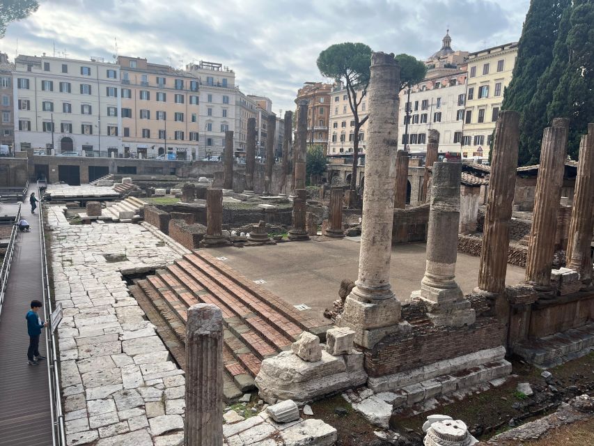 Ancient Rome: Archeological area Largo Argentina - Medieval layers and two thousand years of use