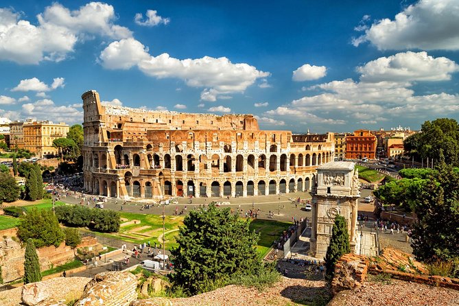 Ancient Rome Guided Tour: Colosseum, Forum and Palatine & Pick Up - The Colosseum after the long queue