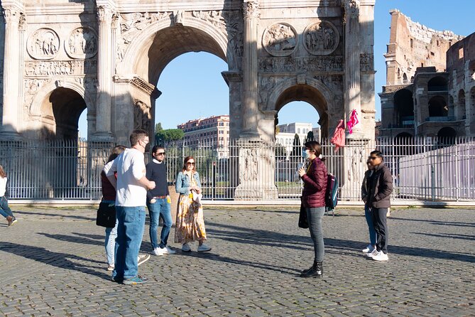 Ancient Rome Guided Walking Tour: Colosseum, Forum and Palatine - Inside the Colosseum with reserved admission