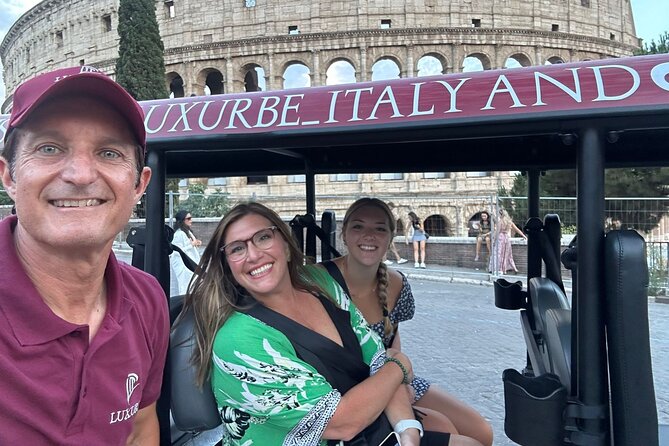 Ancient Rome Tour in a Golf Cart - Temple of Venus and Rome beside the Colosseum