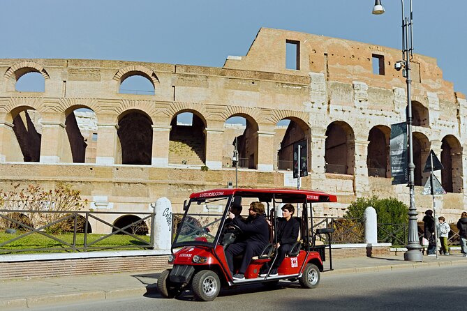Ancient Rome Tour in a Golf Cart - Largo di Torre Argentina and Rome beneath the pavement