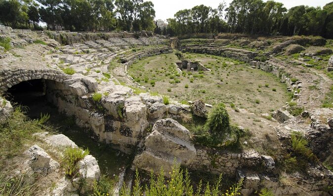Ancient Syracuse: private guided tour of the Neapolis archaeological park - Greek Theater: the park’s main attraction