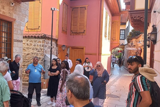 Antalya City Tour: History, Waterfalls & Old Town Charm - Walking through Kaleiçi’s narrow historic streets