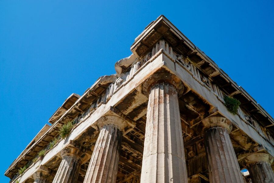 Athens: Ancient Agora E-Ticket and Audio Tour - Begin beside the Temple of Hephaestus
