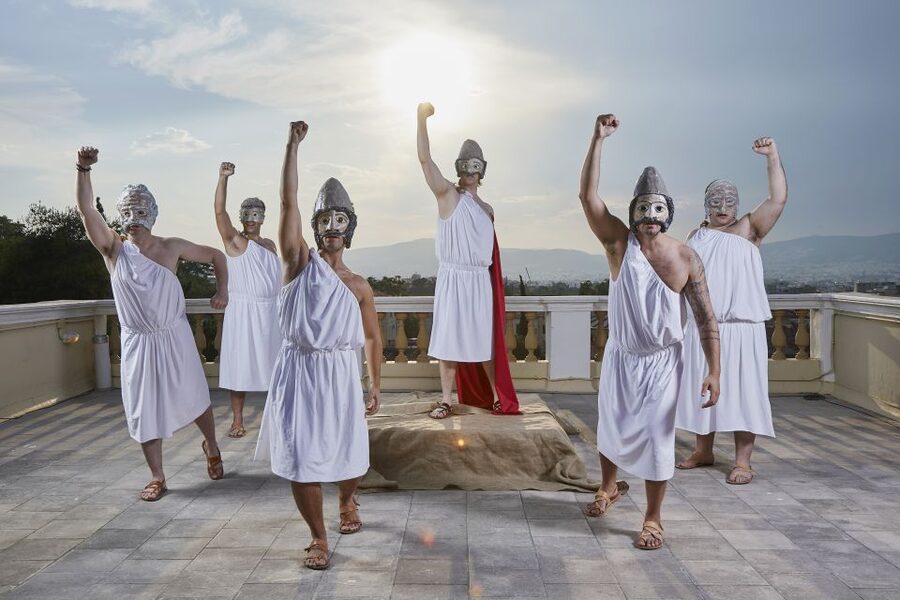 Athens: Ancient Greek Theater Performance - A modern tourist wakes in fifth-century Athens