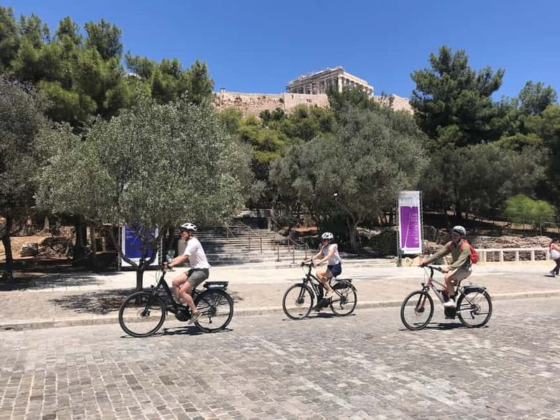 Athens: Small Group E-Bike Tour of Historic Highlights - Hadrian’s Arch and the Temple of Olympian Zeus