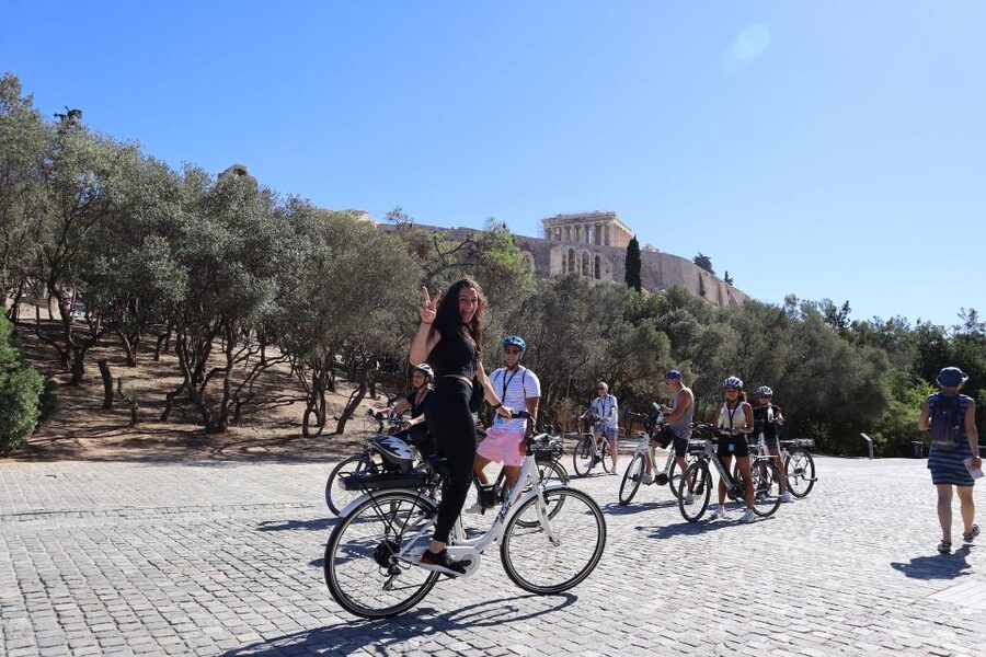 Athens: Small Group E-Bike Tour of Historic Highlights - Zappeion and the final ancient remains