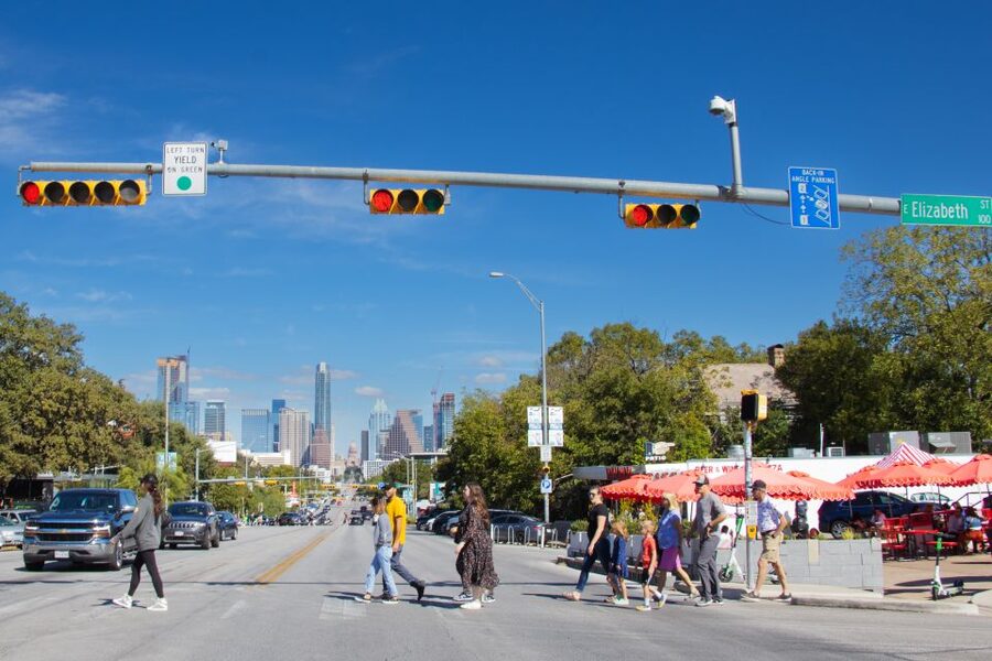 Austin: Downtown History Walking Tour - Starting at Halcyon and the old vice district
