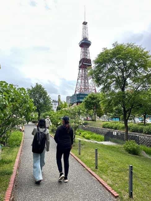 Authentic Sapporo: Nijo Market Seafood Lunch & History Tour - City Hall and the Sapporo TV Tower