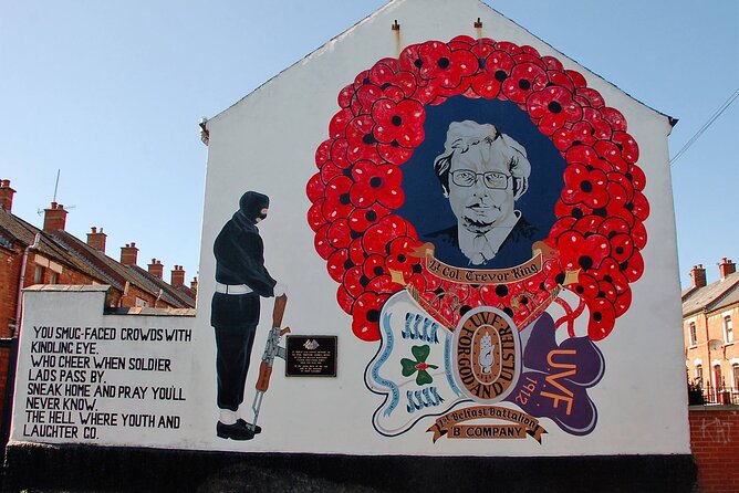 Award Winning Private 2 Hour Belfast Political Black Taxi Tour - Shankill Road and loyalist Belfast