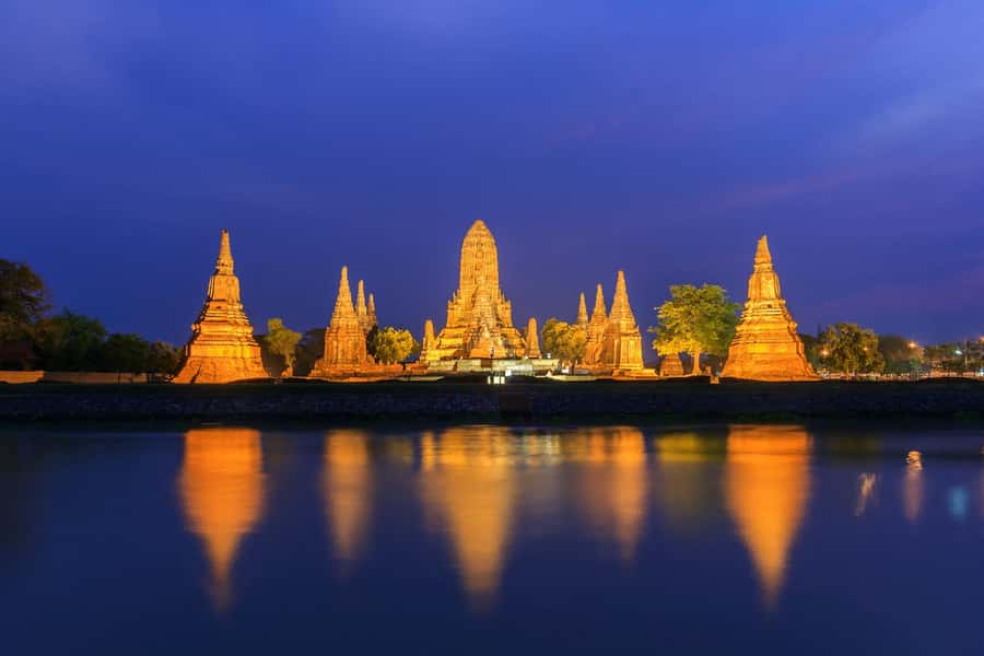 Ayutthaya Private Guided Day Tour, 4 Ancient Temples - Wat Mahathat and the Buddha head in the tree