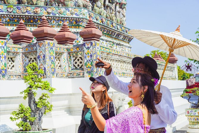 Bangkok Wat Pho and Flower Market Historical Walking Tour - Lunch near Tha Tien Pier