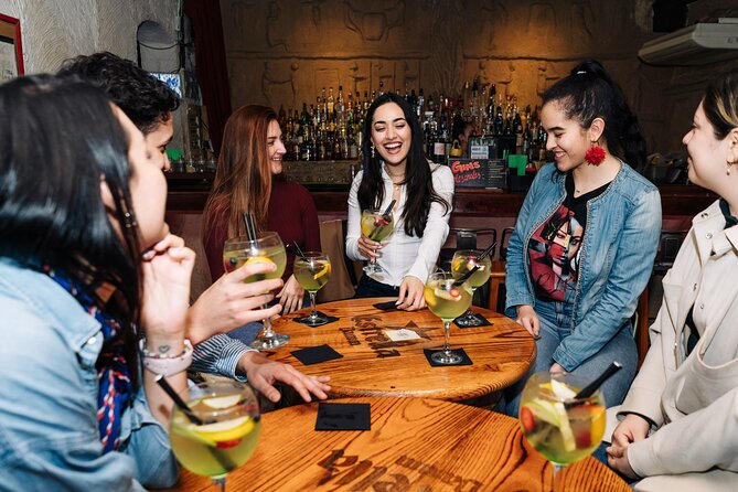 Barcelona Dark History Night Walking Tour With Drinks - Drinking culture without losing the walking tour