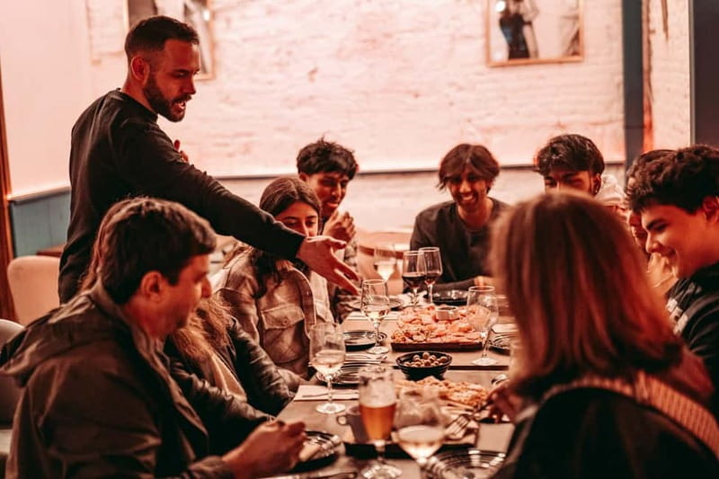 Barcelona: Tipsy Tapas & History Tour in the Gothic Quarter - Stop one: a small bar and two traditional tastes