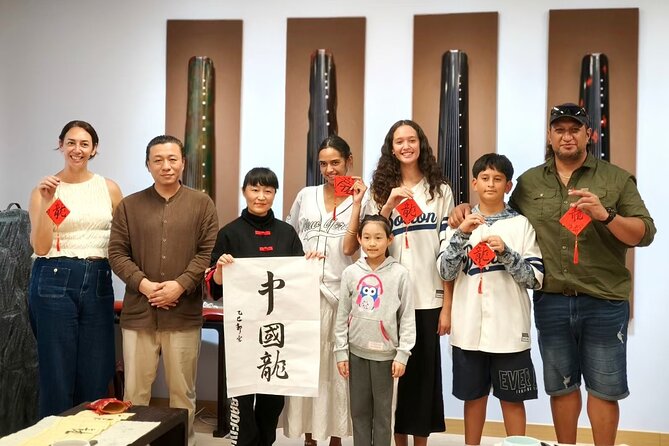 Beijing Culture: Tea Ceremony, Heritage Instrument & Calligraphy - The Guqin session turns listening into participation