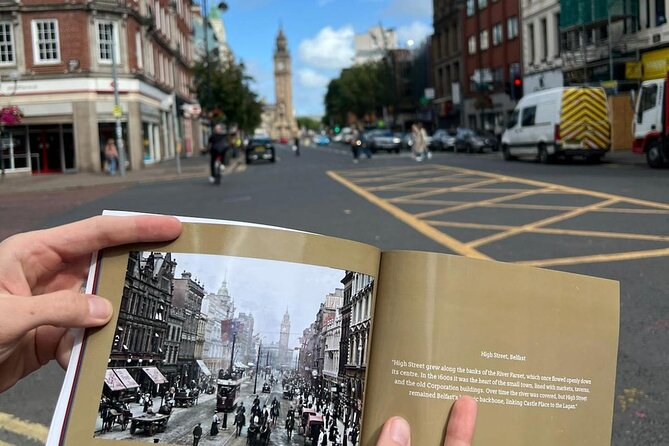 Belfast Walking Tour: City Centre History, Troubles & Stories - Corey’s style and the useful audio headsets