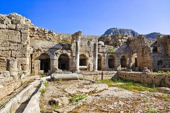 Biblical Corinth Taste Faith & History with wine & Oil Tasting - Crossing the Corinth Canal