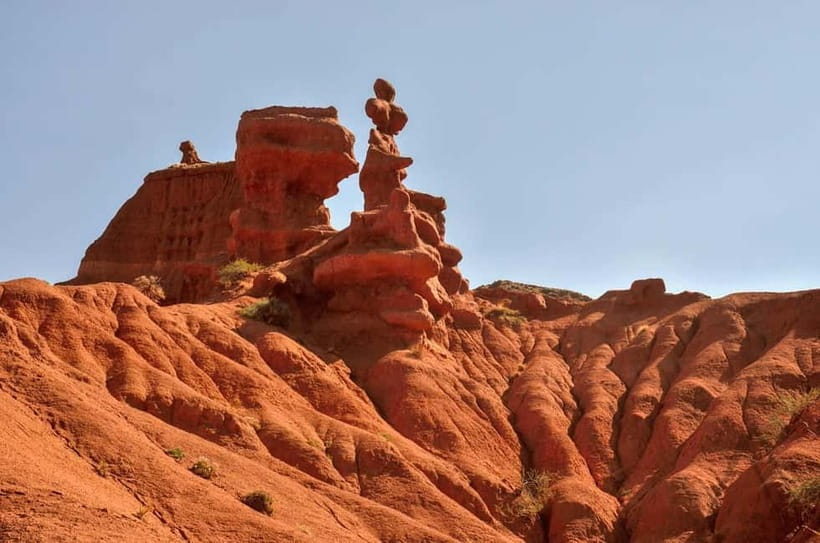 Bishkek: Ancient Burana Tower and Konorchek Canyons Day Trip - The red-rock route through Konorchek Canyons