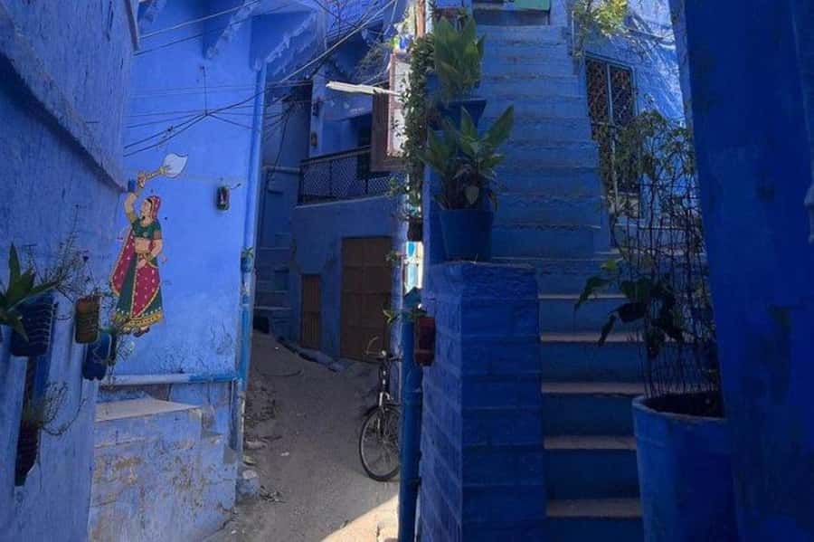 Blue City Heritage Walking Tour With Pick Up & Drop Off - Starting near the Clock Tower and Pal Haveli