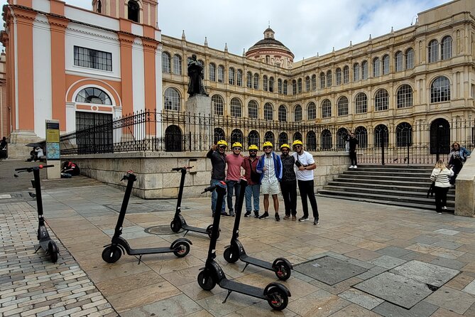 Bogota scooter tour - Botero’s art, with little time for a full museum visit