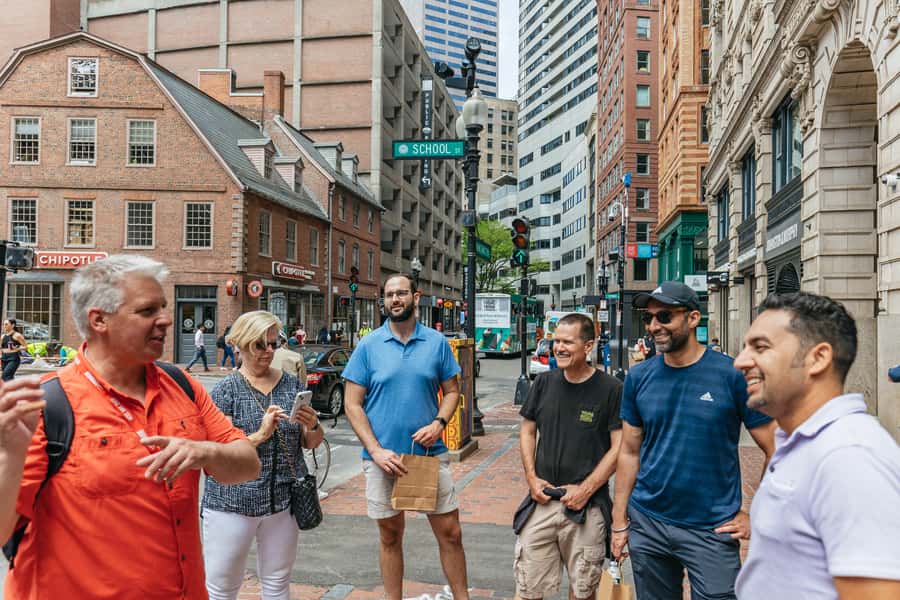 Boston History & Highlights Tour: From Revolution to Today - Downtown Crossing and Old City Hall