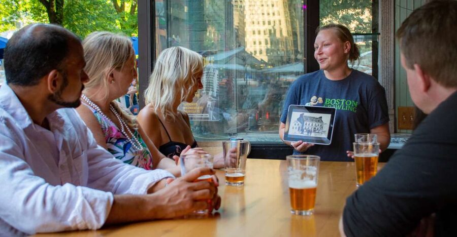 Boston: History Pub Crawl Tour Along the Freedom Trail - Meeting Sam Adams at Faneuil Hall