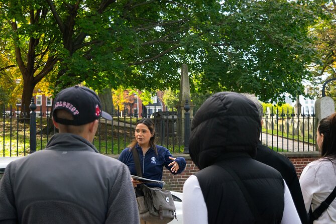 Boston: Votes for Women History Tour of Back Bay - The Commonwealth Avenue Mall and a fitting finish