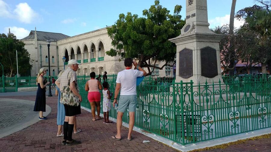 Bridgetown: A Guided Walking Tour of The History of a City - Parliament Buildings across the bridge