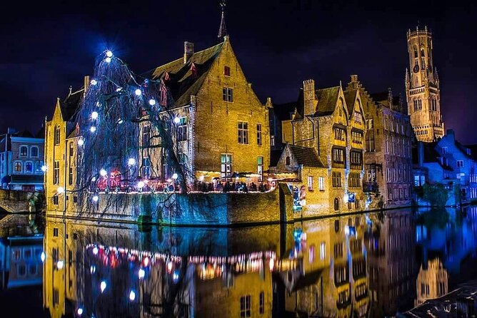 Bruges at Night: Murder, Mystery & Dark Stories Small Group Walk - Starting under the Belfry at Markt